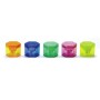 Giotto 233000 temperino Temperamatite manuale Blu, Verde, Arancione, Rosa, Giallo (233000)