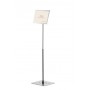 Durable 498123 stand informativo e supporto per brochure A4 Metallo Argento (4981-23)