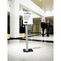 Durable 481323 stand informativo e supporto per brochure A3 Acrilico Argento (4813-23)