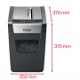 Rexel Momentum X312-SL distruggi documenti Taglio a particelle Nero, Grigio (2104574EU)