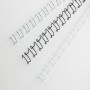 GBC Spirali metalliche MultiBind bianche 6 mm (100) (IB165085)