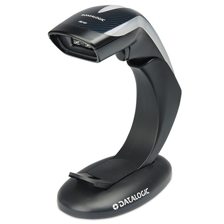 Datalogic Heron HD3430 Kit Lettore di codici a barre portatile 1D/2D CMOS Nero, Argento (HD3430-BKK1S)