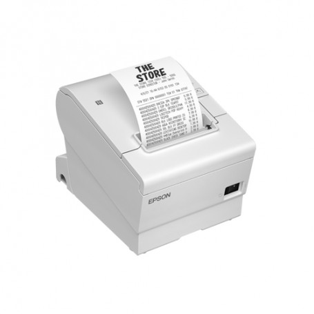Epson TM-T88VII (131): USB, Ethernet, PoweredUSB, White (C31CJ57131)