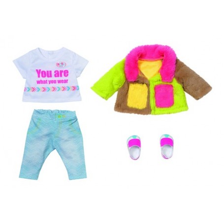 BABY born Deluxe Colour Coat Set di vestiti per bambola (830154)