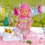 BABY born Deluxe Trendy Poncho Set di vestiti per bambola (0301.30161)