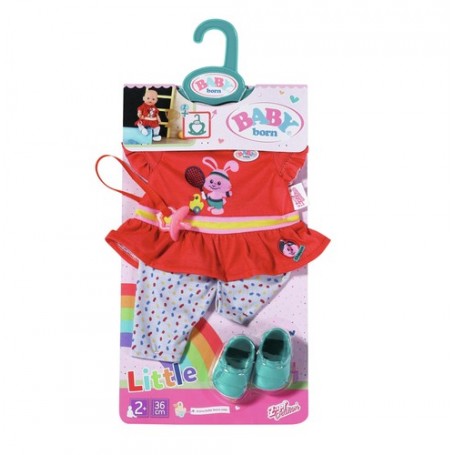 BABY born Little SportyOutfit red Set di vestiti per bambola (831885)