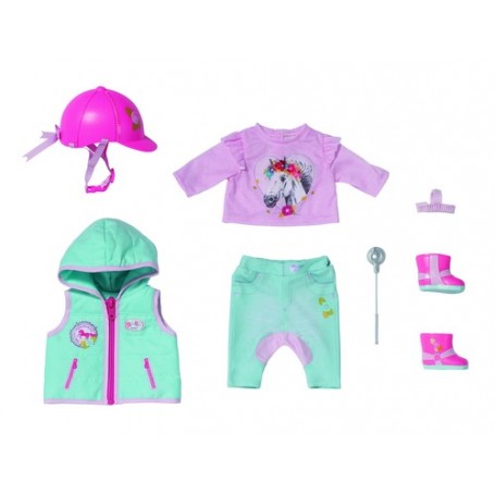 BABY born Deluxe Riding Outfit Set di vestiti per bambola (831175)