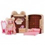 Na! Na! Na! Surprise 3-in-1 Backpack Bedroom Series 2 Playset - Sarah Snuggles (Teddy Bear) (575702EUC)