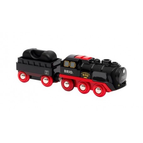 BRIO Battery-Operated Steaming Train modellino di ferrovia e trenino (33884)