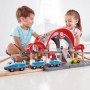 Hape Toys Grand city station pista giocattolo (E3725)