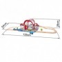 Hape Toys Grand city station pista giocattolo (E3725)