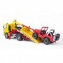 BRUDER MAN TGA Breakdown truck with cross country vehicle (2750)