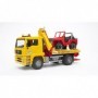 BRUDER MAN TGA Breakdown truck with cross country vehicle (2750)