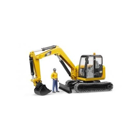 BRUDER Cat Mini Excavator with worker (2466)