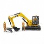 BRUDER Cat Mini Excavator with worker (2466)