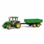 BRUDER John Deere 5115 M with tipping trailer (02108)