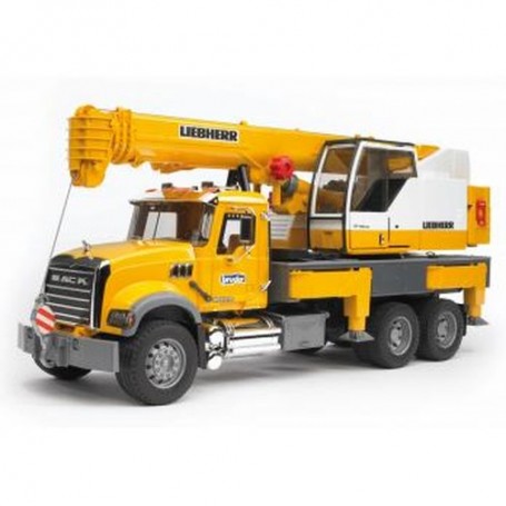 BRUDER MACK Granite Liebherr crane truck (2818)