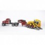 BRUDER MACK Granite Low loader and JCB 4CX (2813)