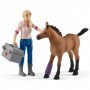 Schleich Vet visiting mare and foal (42486)