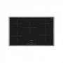 Bosch Serie 6 PIV845FB1E piano cottura Nero, Acciaio inossidabile Da incasso Piano cottura a induzione 5 Forn (PIV845FB1E_PROMO)