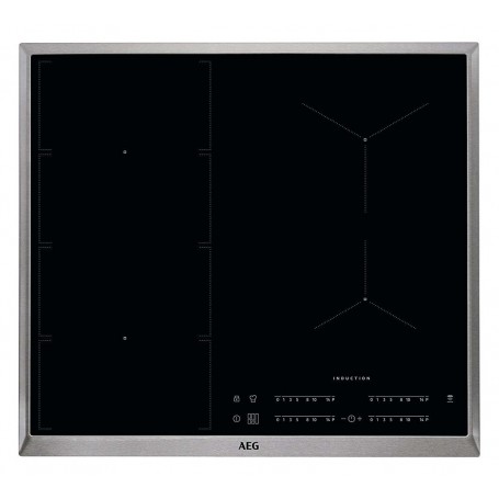 AEG IKE64471XB Piano cottura a induzione, vetroceramica, larghezza 60 cm, telaio in acciaio inox (949597226_PROMO)