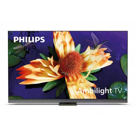 Philips OLED 55OLED907 / 12 139 cm 55 "4K Android Smart TV Ambilight TV Android TV UHD 4K - Audio Bowers &  (55OLED907/12_PROMO)