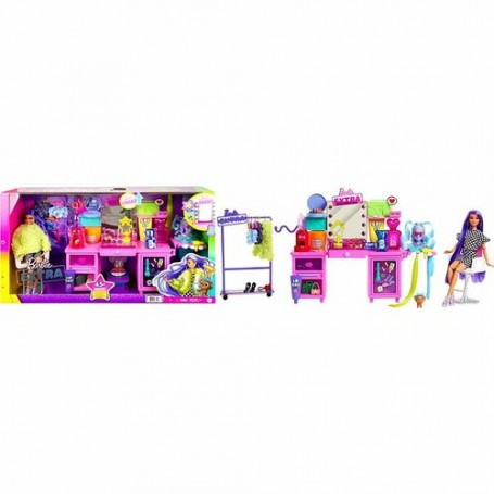 Barbie Extra Doll & Vanity Playset (GYJ70)