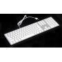 Matias FK318S-DE tastiera USB QWERTZ Tedesco Argento (FK318S-DE)