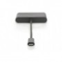 Digitus DA-70855 hub di interfaccia USB 3.2 Gen 1 (3.1 Gen 1) Type-C 5000 Mbit/s Nero (DA-70855)