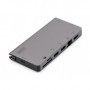 Digitus DA-70877 replicatore di porte e docking station per notebook Cablato USB 3.2 Gen 1 (3.1 Gen 1) Type-C Grigio (DA-70877)