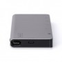Digitus DA-70877 replicatore di porte e docking station per notebook Cablato USB 3.2 Gen 1 (3.1 Gen 1) Type-C Grigio (DA-70877)