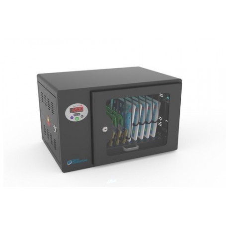 Alcasa PCT01-A10S portable device management cart& cabinet Armadio per la gestione dei dispositivi portatili Nero (PCT01-A10S)