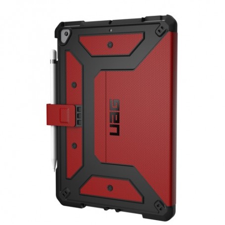 Urban Armor Gear Metropolis 25,9 cm (10.2") Custodia flip a libro Rosso (121916119393)