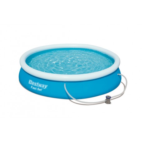 Bestway Fast Set 57274 piscina fuori terra Piscina gonfiabile Piscina rotonda 5377 L Blu (57274)