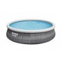 Bestway 57372 piscina fuori terra Piscina gonfiabile Piscina rotonda 12362 L Grigio (57372)