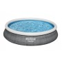 Bestway Fast Set 57313 piscina fuori terra Piscina con bordi Piscina rotonda 9677 L Grigio (57313)