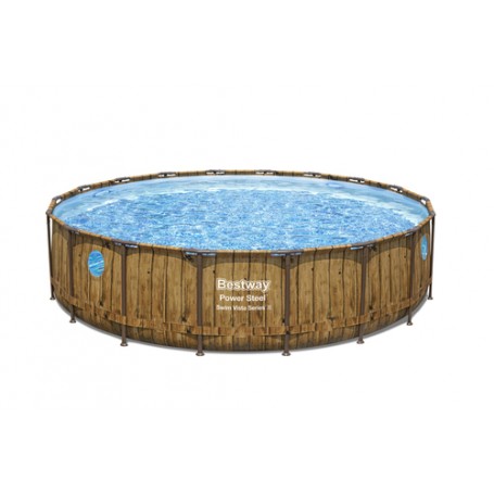 Bestway 56977 piscina fuori terra Piscina con bordi Piscina rotonda 23062 L Marrone (56977)