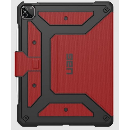 Urban Armor Gear 122946119393 custodia per tablet 32,8 cm (12.9") Custodia a libro Nero, Rosso (122946119393)