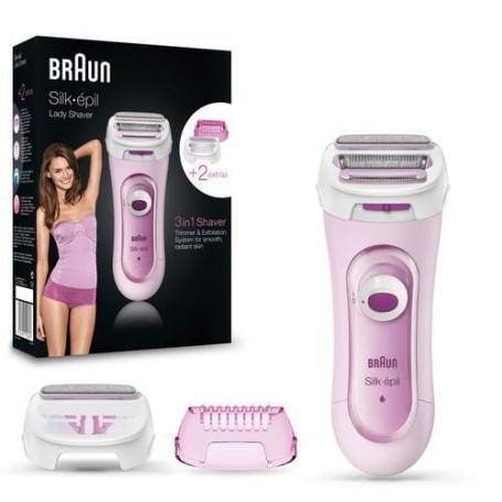 Braun Silk-épil 81653273 rasoio da donna 3 testina/e Trimmer (LS5360)