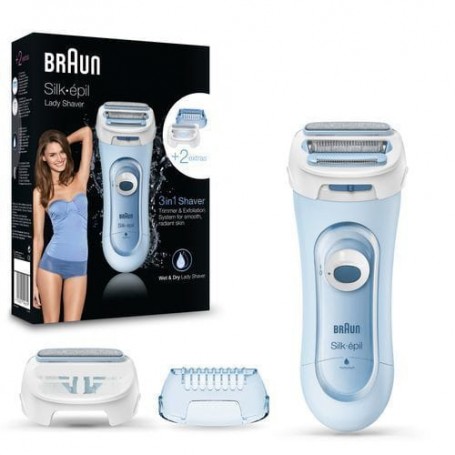 Braun Silk-épil 81653271 rasoio da donna 3 testina/e Trimmer (LS5160)