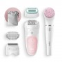 Braun Silk-épil 5 Wet&Dry 81683690 epilatore 28 pinzette Bianco, Rosa (5-875)