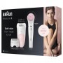 Braun Silk-épil 5 Wet&Dry 81683690 epilatore 28 pinzette Bianco, Rosa (5-875)