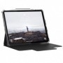 [U] by UAG Lucent 32,8 cm (12.9") Custodia a libro Nero, Traslucido (12294N314043)