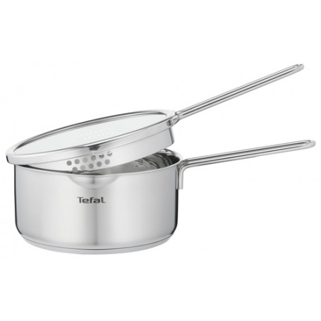 Tefal Nordica H8522235 padella Rotondo Acciaio inossidabile (H85222)