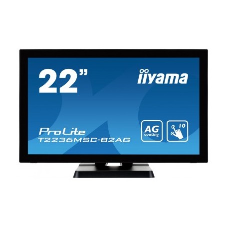 iiyama ProLite T2236MSC 54,6 cm (21.5") 1920 x 1080 Pixel Full HD LED Touch screen Nero (T2236MSC-B2AG)