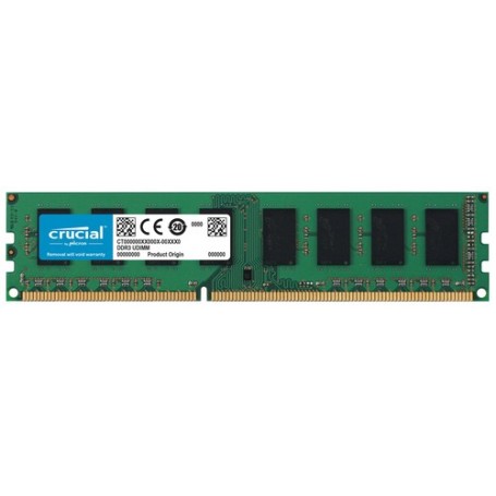 Crucial 8GB PC3-12800 memoria 1 x 8 GB DDR3 1600 MHz (CT102464BD160B)
