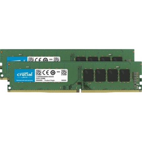 Crucial CT2K8G4DFRA266 memoria 16 GB 2 x 8 GB DDR4 2666 MHz (CT2K8G4DFRA266)