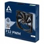 ARCTIC F12 PWM - 120 mm PWM Case Fan Case per computer Refrigeratore 12 cm Nero 1 pz (ACFAN00203A)