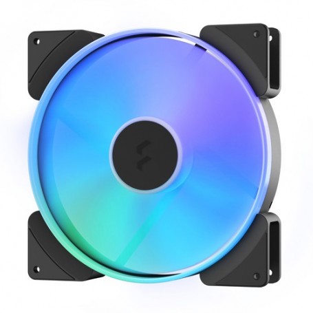 Fractal Design Prisma AL-18 PWM Case per computer Ventilatore 18 cm Nero, Bianco 2 pz (FD-FAN-PRI-AL18-PWM-2P)