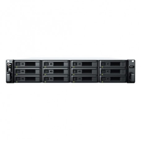 Synology RackStation RS2421+ server NAS e di archiviazione Armadio (2U) Collegamento ethernet LAN Nero V1500B (RS2421+)